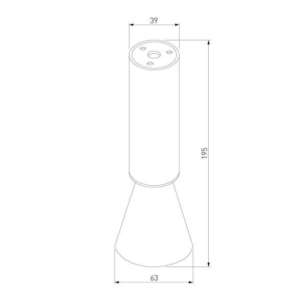 Светодиодный спот Elektrostandard Piks 25107/LED a066495