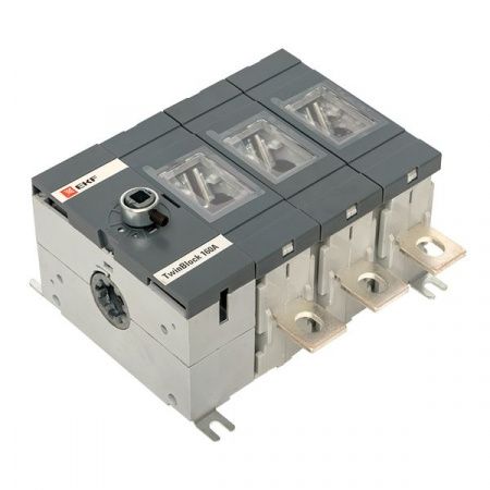 Рубильник 160A 3P без рукоятки управления TwinBlock EKF
