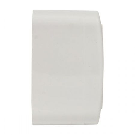 Минск Розетка 2-местная ОП 10А без заземления белая EKF Basic