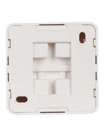 OKTAVA Выключатель 1-клавишный для открытой установки 10А ВС20-1-0-ОБ белый GENERICA