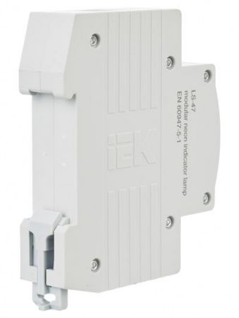 Лампа сигнальная ЛС-47 неон желтая IEK