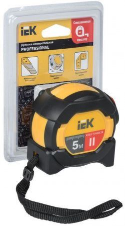 Рулетка измерительная PROFESSIONAL 5м IEK