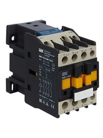 Контактор КМИ-11810 18А 24В/АС3 1NO IEK