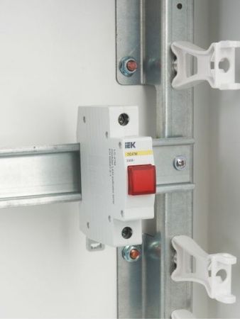 Лампа сигнальная ЛС-47М матрица красная IEK